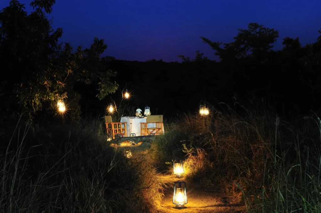 Private Dining at Night