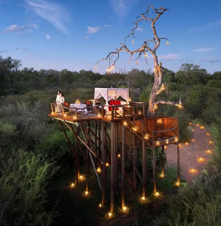 Candlelight at the Chalkley Tree house